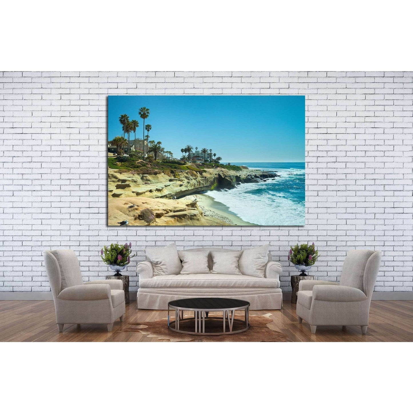 San Diego, California №1016 Ready to Hang Canvas Print - Zellart Canvas Prints ALL_Products, s-1016