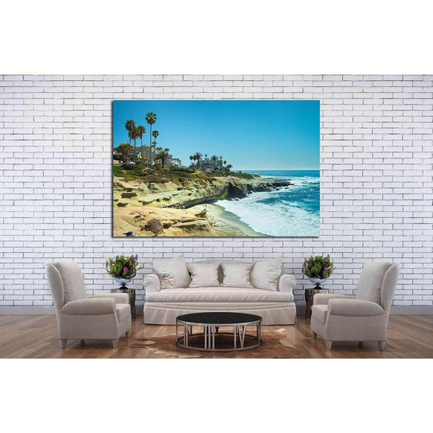 San Diego, California №1016 Ready to Hang Canvas PrintCanvas art arrives ready to hang, with hanging accessories included and no additional framing required. Every canvas print is hand-crafted, made on-demand at our workshop and expertly stretched around