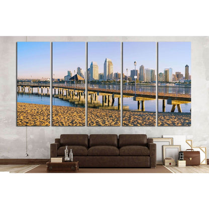 San Diego, California №788 Ready to Hang Canvas PrintCanvas art arrives ready to hang, with hanging accessories included and no additional framing required. Every canvas print is hand-crafted, made on-demand at our workshop and expertly stretched around 1