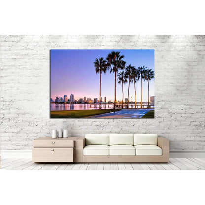 San Diego, California, USA №999 Ready to Hang Canvas Print - Zellart Canvas Prints ALL_Products, s-999