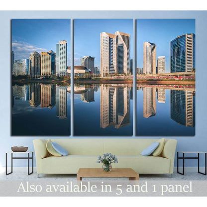 Sao Paulo Skyline, Brazil, South America №1276 Ready to Hang Canvas Print - Zellart Canvas Prints ALL_Products, s-1276