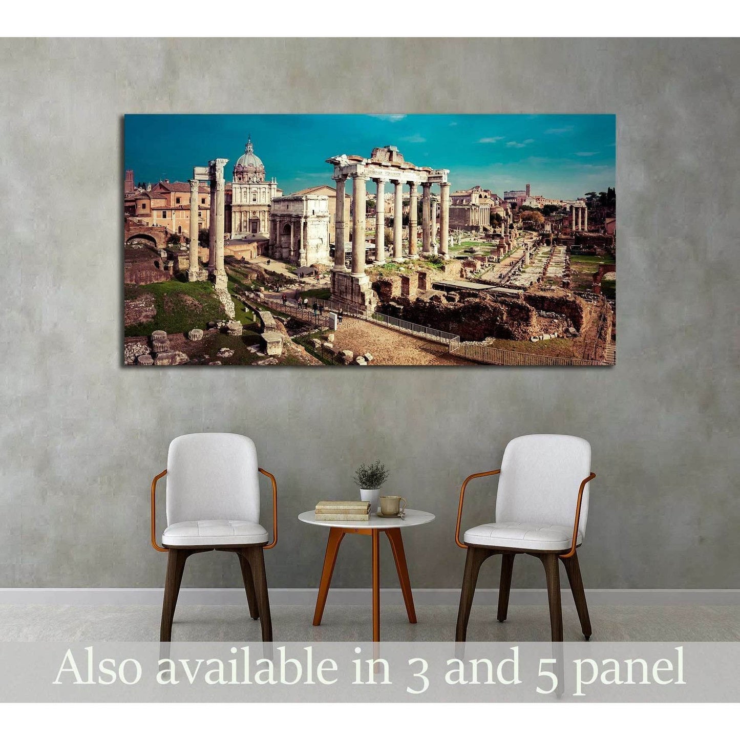 Saturn Temple in Rome, Italy №2905 Ready to Hang Canvas PrintCanvas art arrives ready to hang, with hanging accessories included and no additional framing required. Every canvas print is hand-crafted, made on-demand at our workshop and expertly stretched