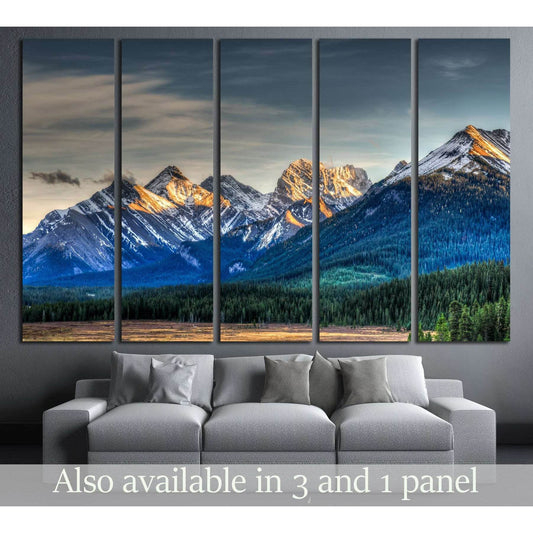 Scenic Mountain Views Kananaskis Country Alberta Canada №2701 Ready to Hang Canvas PrintCanvas art arrives ready to hang, with hanging accessories included and no additional framing required. Every canvas print is hand-crafted, made on-demand at our works