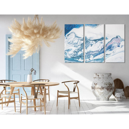 Sea Wave Abstract №04362 Ready to Hang Canvas Print - Zellart Canvas Prints ALL_Products