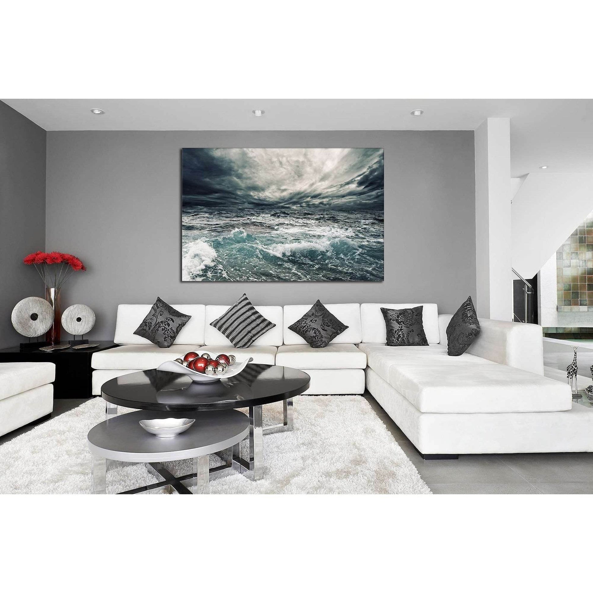 Seascape №756 Ready to Hang Canvas PrintCanvas art arrives ready to hang, with hanging accessories included and no additional framing required. Every canvas print is hand-crafted, made on-demand at our workshop and expertly stretched around 100% North Ame