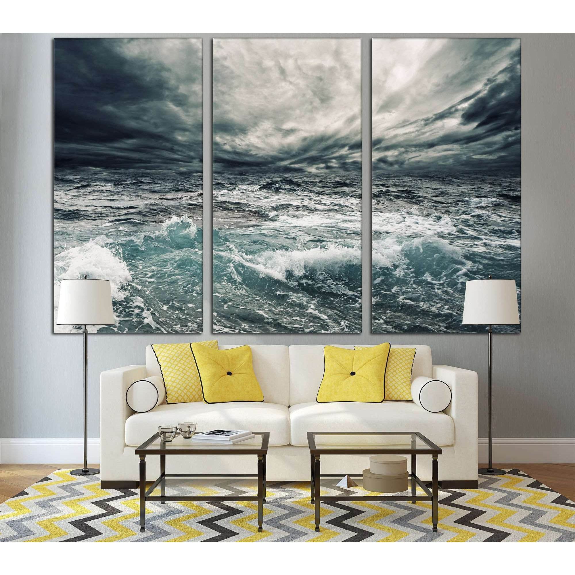 Seascape №756 Ready to Hang Canvas Print
