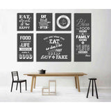 SET OF 6 CANVASES №878 Ready to Hang Canvas Print