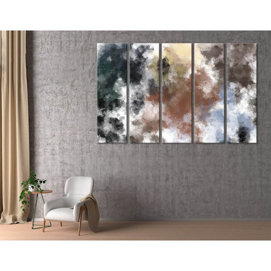 Shabby Chic Abstract №04376 Ready to Hang Canvas Print - Zellart Canvas Prints ALL_Products