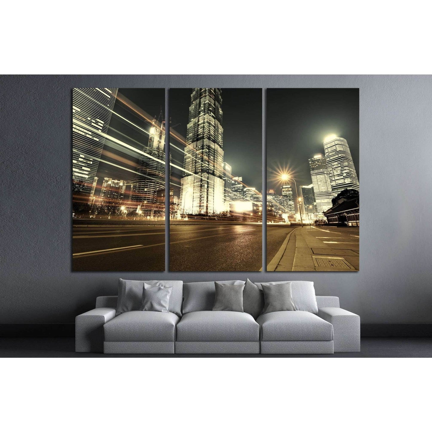 Shanghai Lujiazui Finance and Trade Zone №1527 Ready to Hang Canvas PrintCanvas art arrives ready to hang, with hanging accessories included and no additional framing required. Every canvas print is hand-crafted, made on-demand at our workshop and expertl
