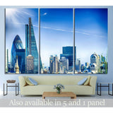 skyline of London №869 Ready to Hang Canvas Print