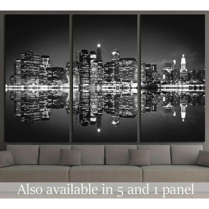 Skyscrapers of New York №741 Ready to Hang Canvas Print - Zellart Canvas Prints 0_NY_ART, ALL_Products, s-741
