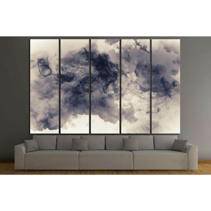 smoke and cloud №1049 Ready to Hang Canvas Print - Zellart Canvas Prints ALL_Products, s-1049
