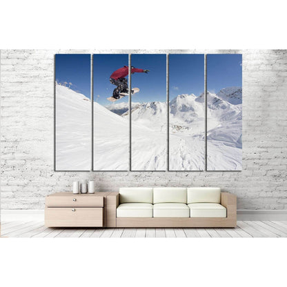 Snowboarder Fly №180 Ready to Hang Canvas PrintCanvas art arrives ready to hang, with hanging accessories included and no additional framing required. Every canvas print is hand-crafted, made on-demand at our workshop and expertly stretched around 100% No