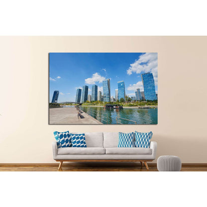 Songdo, Korea №1185 Ready to Hang Canvas Print - Zellart Canvas Prints ALL_Products, s-1185
