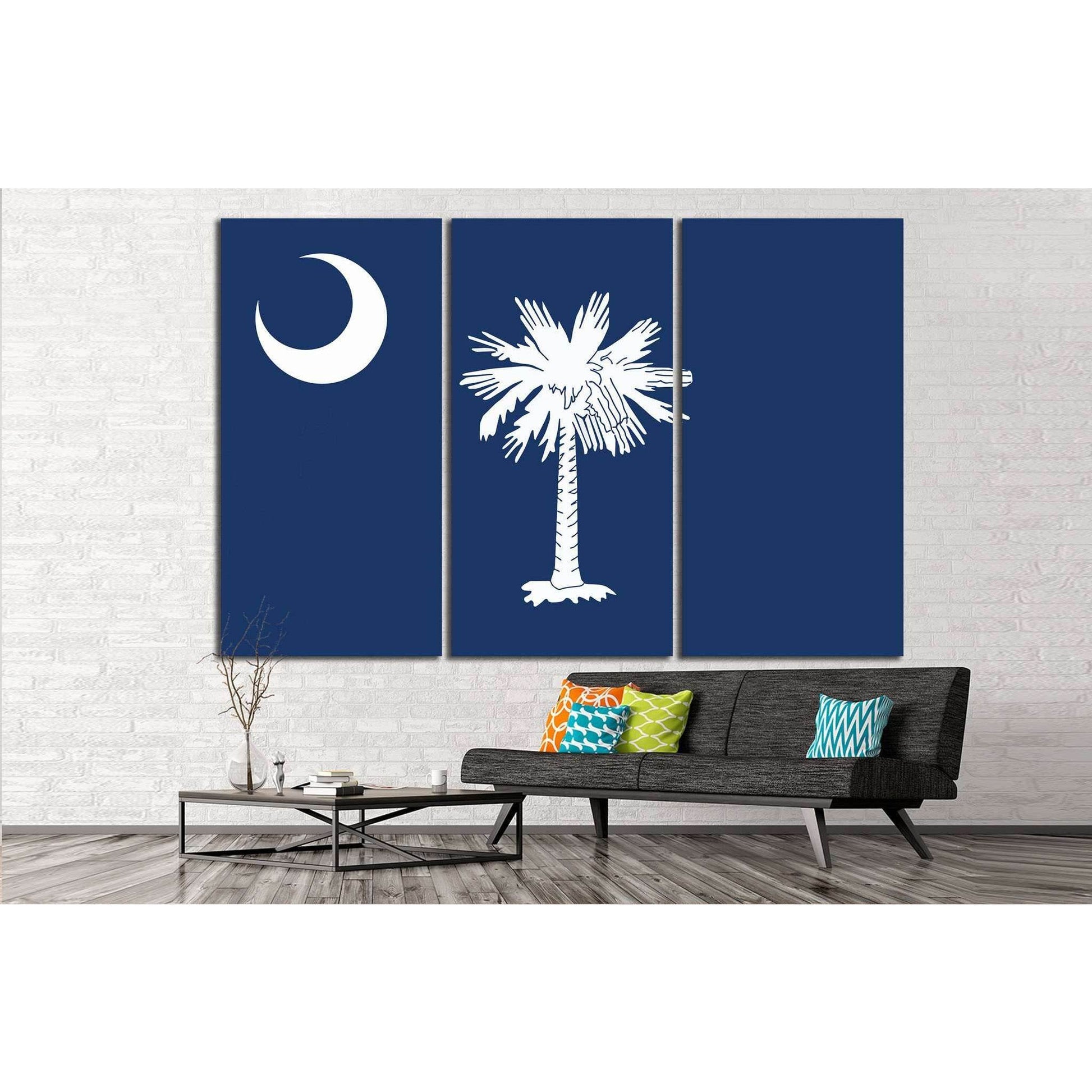 South Carolina №667 Ready to Hang Canvas PrintCanvas art arrives ready to hang, with hanging accessories included and no additional framing required. Every canvas print is hand-crafted, made on-demand at our workshop and expertly stretched around 100% Nor