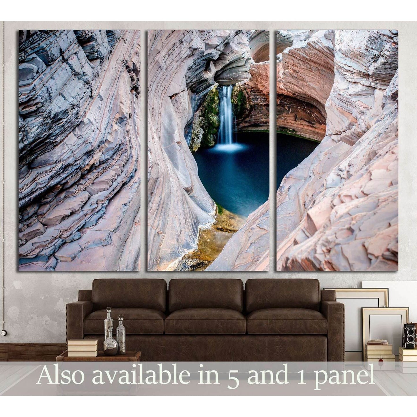 Spa Pool, Hamersley Gorge, Karijini National Park, Western Australia №3189 Ready to Hang Canvas PrintCanvas art arrives ready to hang, with hanging accessories included and no additional framing required. Every canvas print is hand-crafted, made on-demand