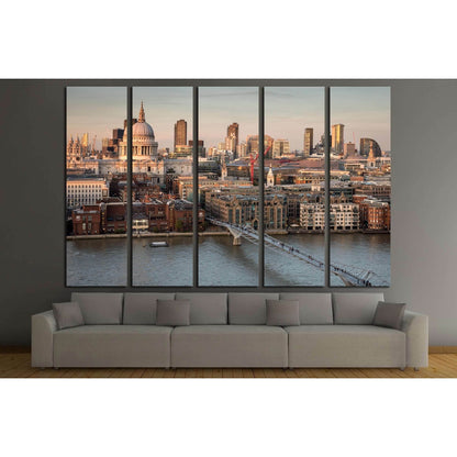St. Paul's Cathedral and the City of London skyline №2972 Ready to Hang Canvas PrintCanvas art arrives ready to hang, with hanging accessories included and no additional framing required. Every canvas print is hand-crafted, made on-demand at our workshop