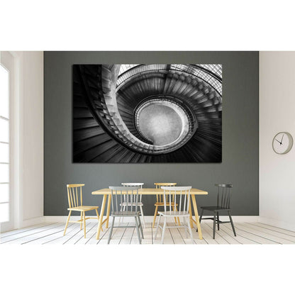 Stair with the spiral twist shape №1604 Ready to Hang Canvas PrintCanvas art arrives ready to hang, with hanging accessories included and no additional framing required. Every canvas print is hand-crafted, made on-demand at our workshop and expertly stret