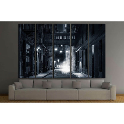 Staple street skybridge by night, in Tribeca, New York City №2197 Ready to Hang Canvas PrintCanvas art arrives ready to hang, with hanging accessories included and no additional framing required. Every canvas print is hand-crafted, made on-demand at our w
