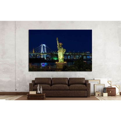 Statue of Liberty in Odaiba area, Tokyo, Japan №1297 Ready to Hang Canvas PrintCanvas art arrives ready to hang, with hanging accessories included and no additional framing required. Every canvas print is hand-crafted, made on-demand at our workshop and e