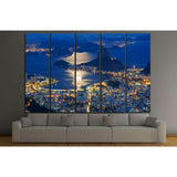 Sugar Loaf and Botafogo, Rio de Janeiro №1163 Ready to Hang Canvas Print