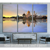 Sultan Omar Ali Saifudding Mosque, Bandar Seri Begawan, Brunei №1782 Ready to Hang Canvas Print