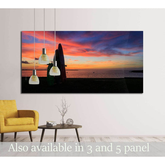 Summertime in Nags Head, NC №3168 Ready to Hang Canvas Print - Zellart Canvas Prints ALL_Products, s-3168