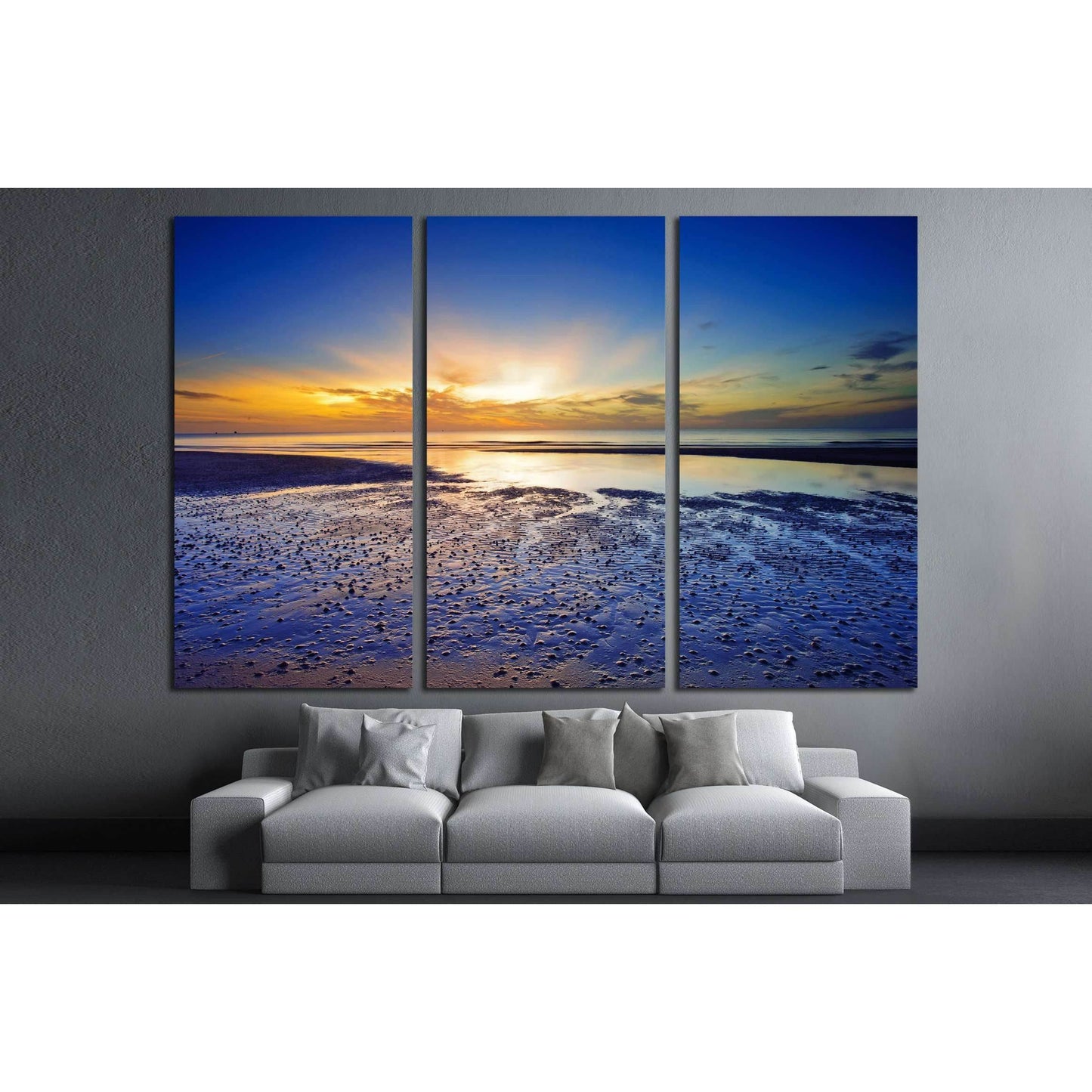 Sunrise at the horizon, Huahin, Thailand №2680 Ready to Hang Canvas PrintCanvas art arrives ready to hang, with hanging accessories included and no additional framing required. Every canvas print is hand-crafted, made on-demand at our workshop and expertl