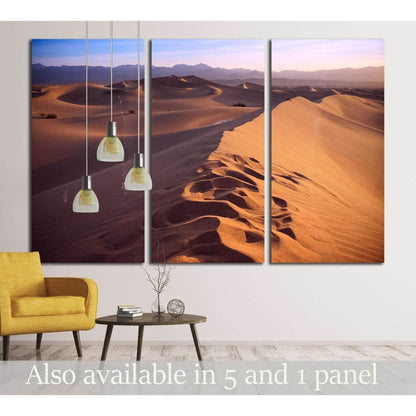 Sunset in Sahara Desert №3158 Ready to Hang Canvas PrintCanvas art arrives ready to hang, with hanging accessories included and no additional framing required. Every canvas print is hand-crafted, made on-demand at our workshop and expertly stretched aroun