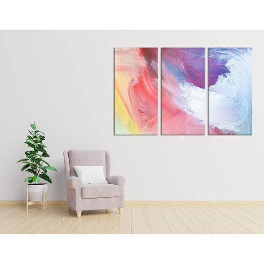Sunshine Abstract №04262 Ready to Hang Canvas Print - Zellart Canvas Prints ALL_Products