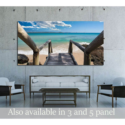 Sunshine Coast, Queensland, Australia №3175 Ready to Hang Canvas Print - Zellart Canvas Prints ALL_Products, s-3175