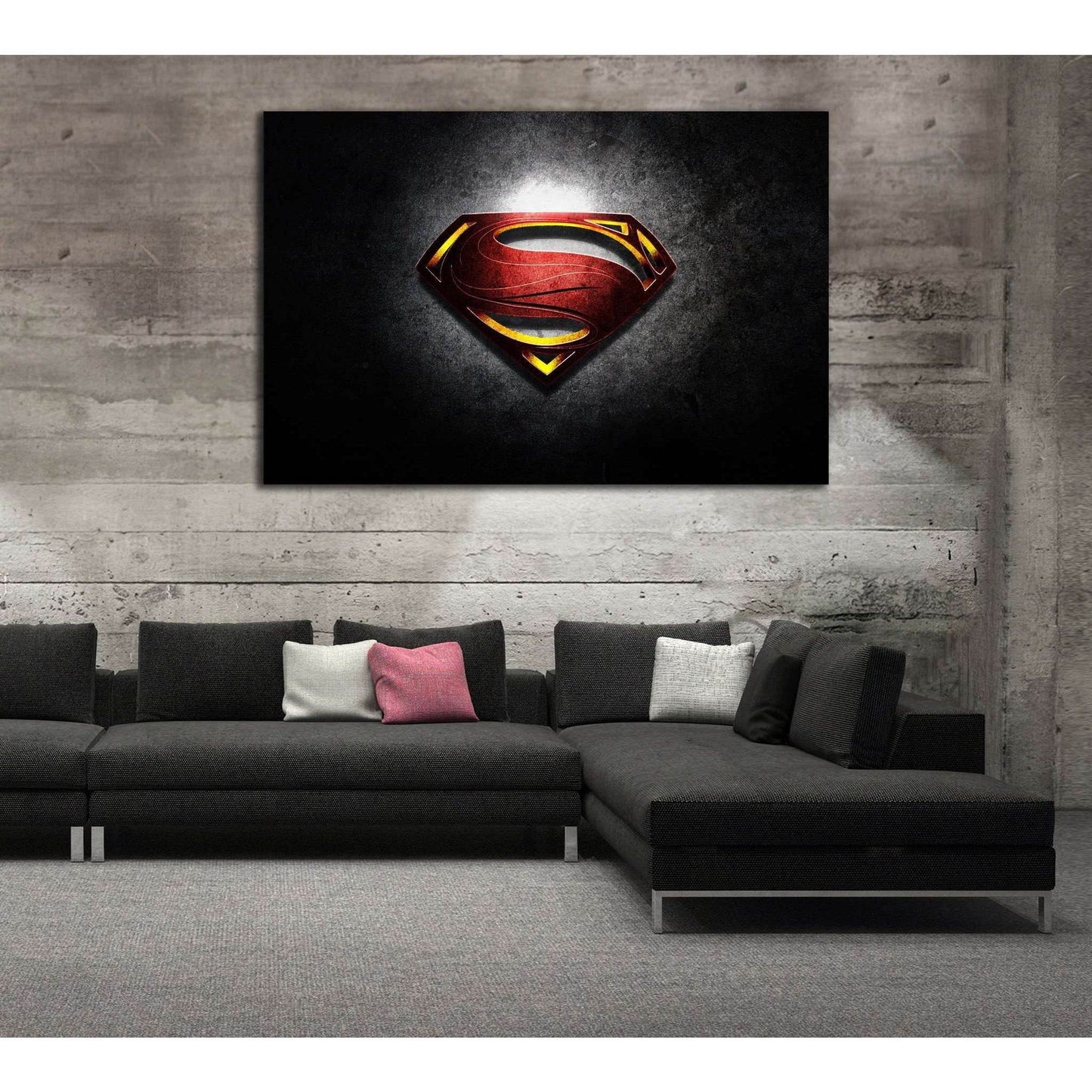 Superhero Comics №2014 Ready to Hang Canvas Print - Zellart Canvas Prints ALL_Products