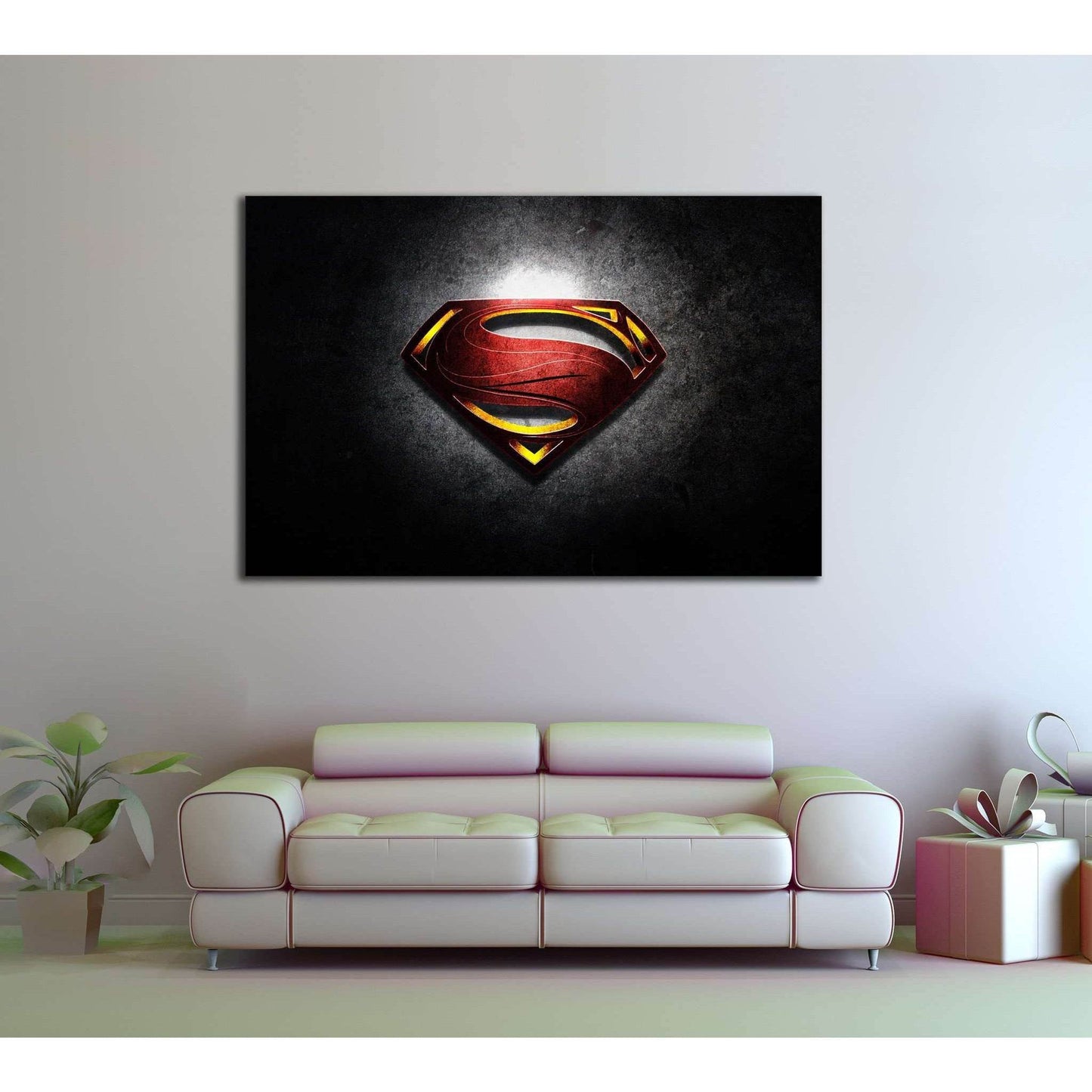 Superhero Comics №2014 Ready to Hang Canvas Print - Zellart Canvas Prints ALL_Products