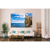 Swallow's Nest castle, Black Sea in Crimea, Ukraine №1812 Ready to Hang Canvas Print