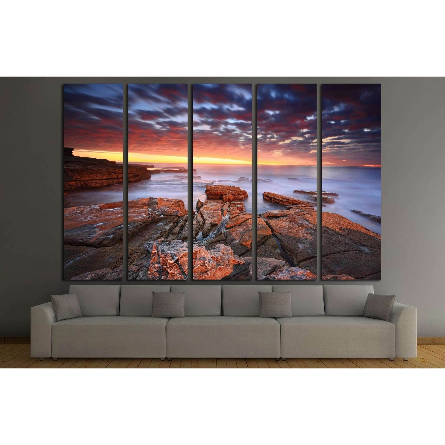 Swift movement in the clouds as they swept in fast №3180 Ready to Hang Canvas PrintCanvas art arrives ready to hang, with hanging accessories included and no additional framing required. Every canvas print is hand-crafted, made on-demand at our workshop a