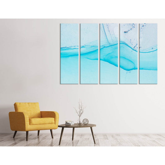 Swirls Of Marble Abstract №04294 Ready to Hang Canvas Print - Zellart Canvas Prints ALL_Products