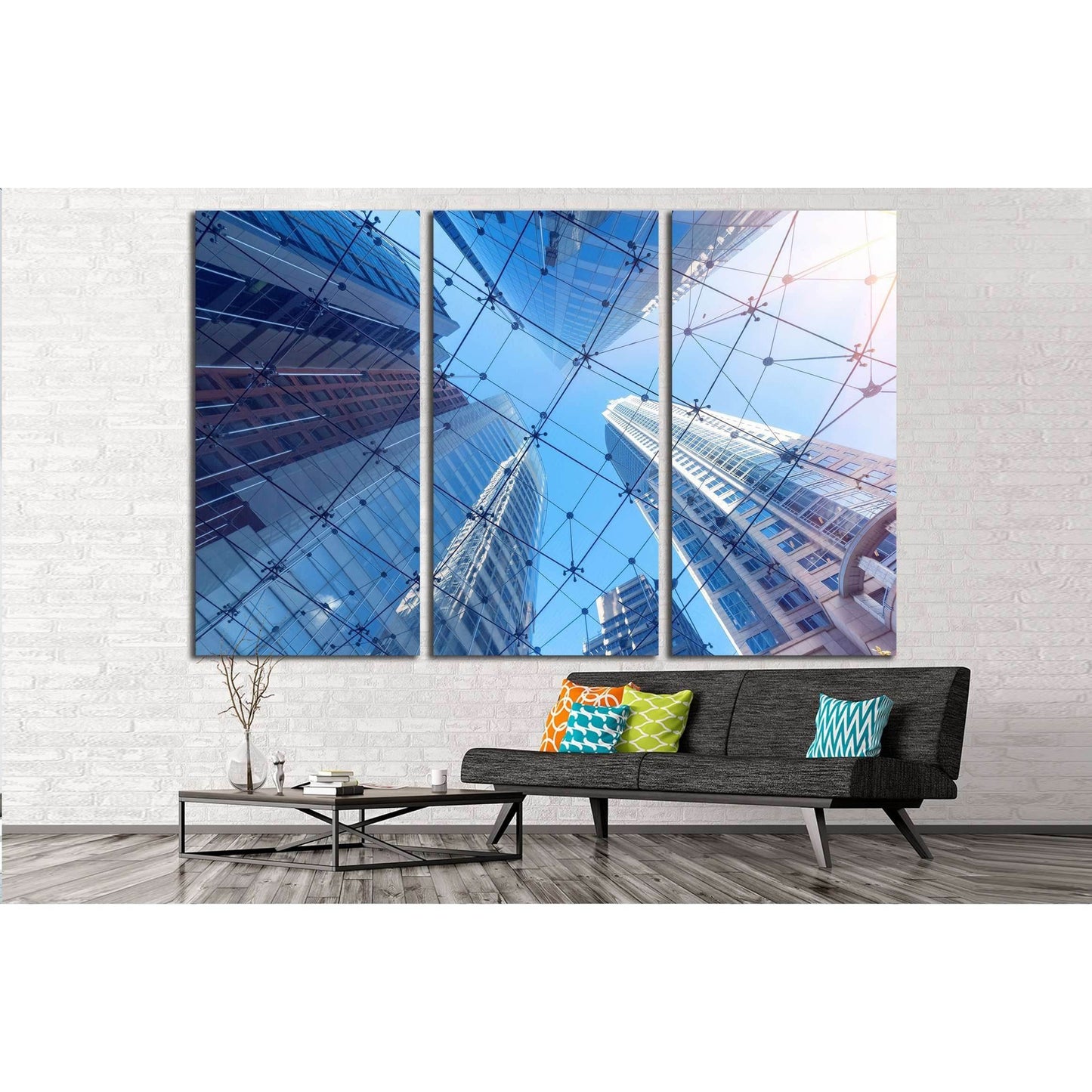 Sydney City modern building №3040 Ready to Hang Canvas Print - Zellart Canvas Prints ALL_Products, s-3040