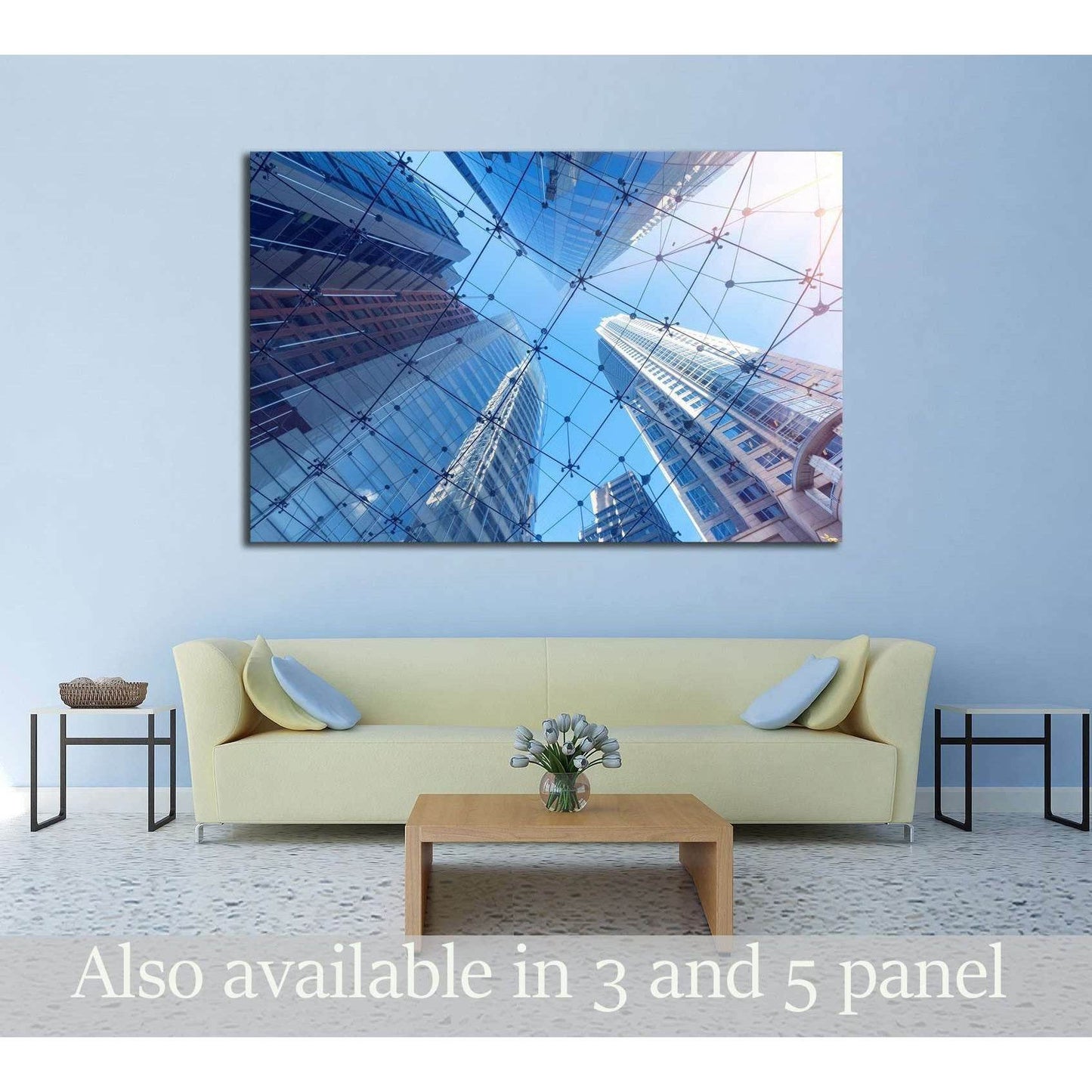 Sydney City modern building №3040 Ready to Hang Canvas Print - Zellart Canvas Prints ALL_Products, s-3040