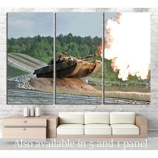 Tank Wall Decor №228 Ready to Hang Canvas PrintCanvas art arrives ready to hang, with hanging accessories included and no additional framing required. Every canvas print is hand-crafted, made on-demand at our workshop and expertly stretched around 100% No