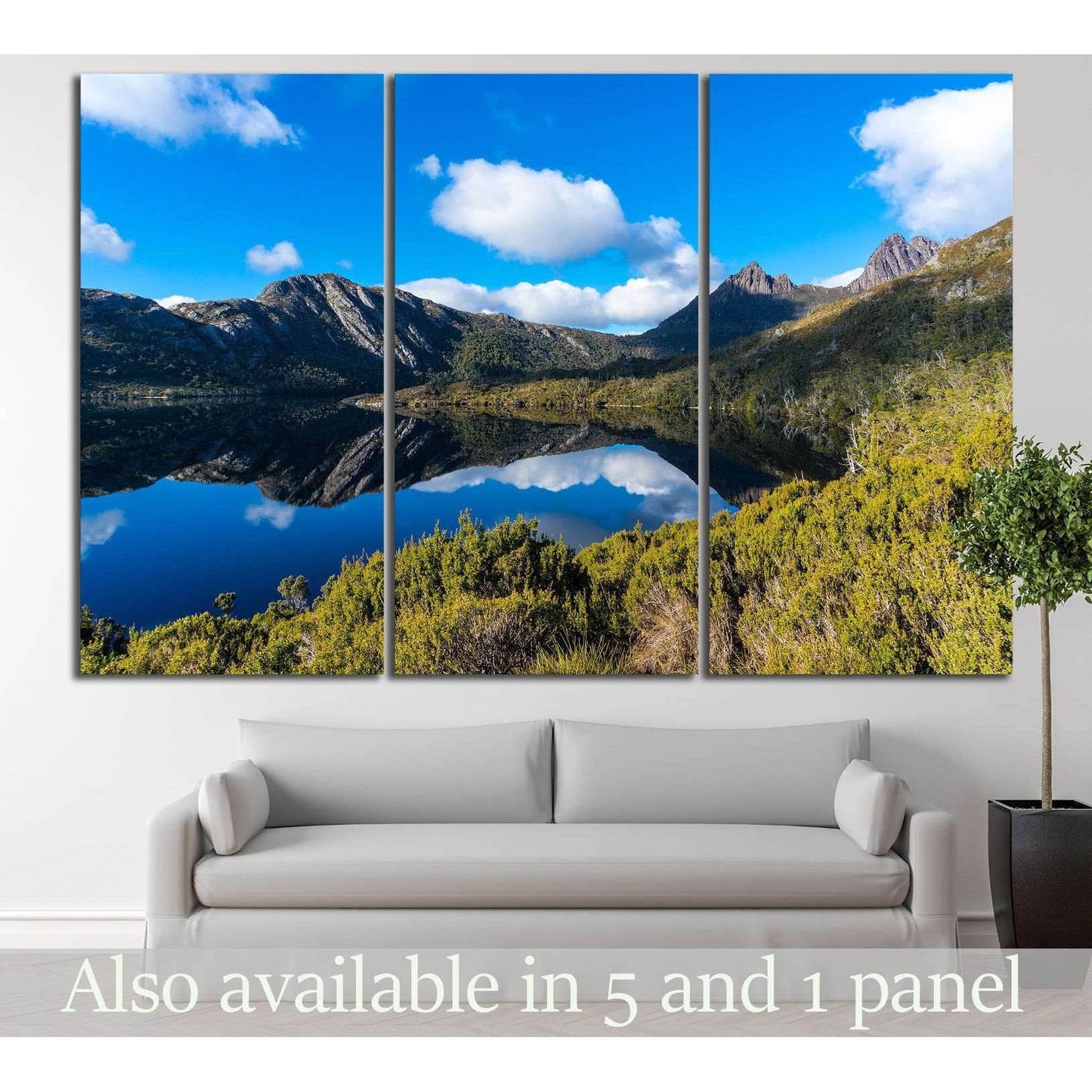 Tasmania, Australia №604 Ready to Hang Canvas Print - Zellart Canvas Prints ALL_Products, s-604