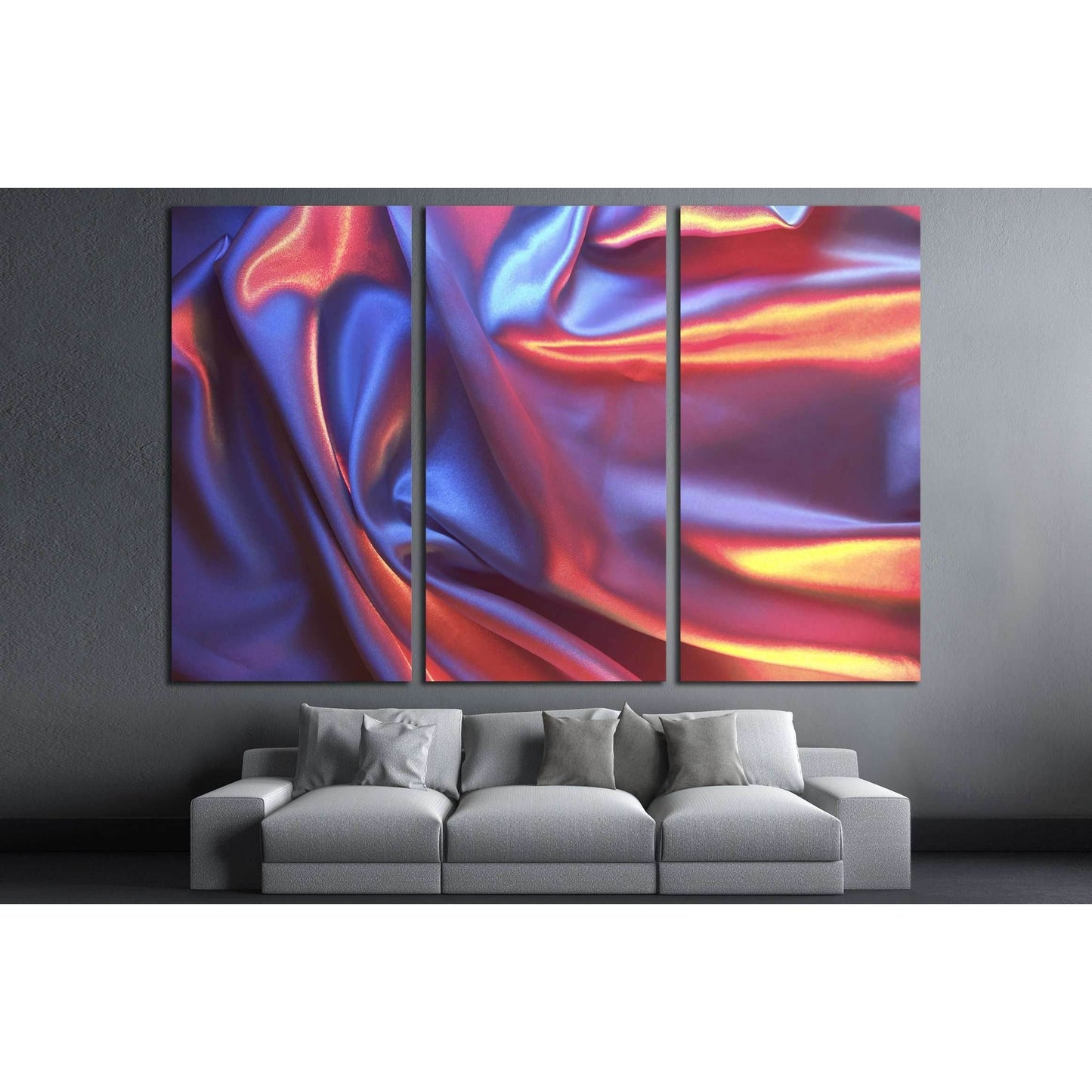 Textile backgroun №2528 Ready to Hang Canvas Print - Zellart Canvas Prints ALL_Products, s-2528