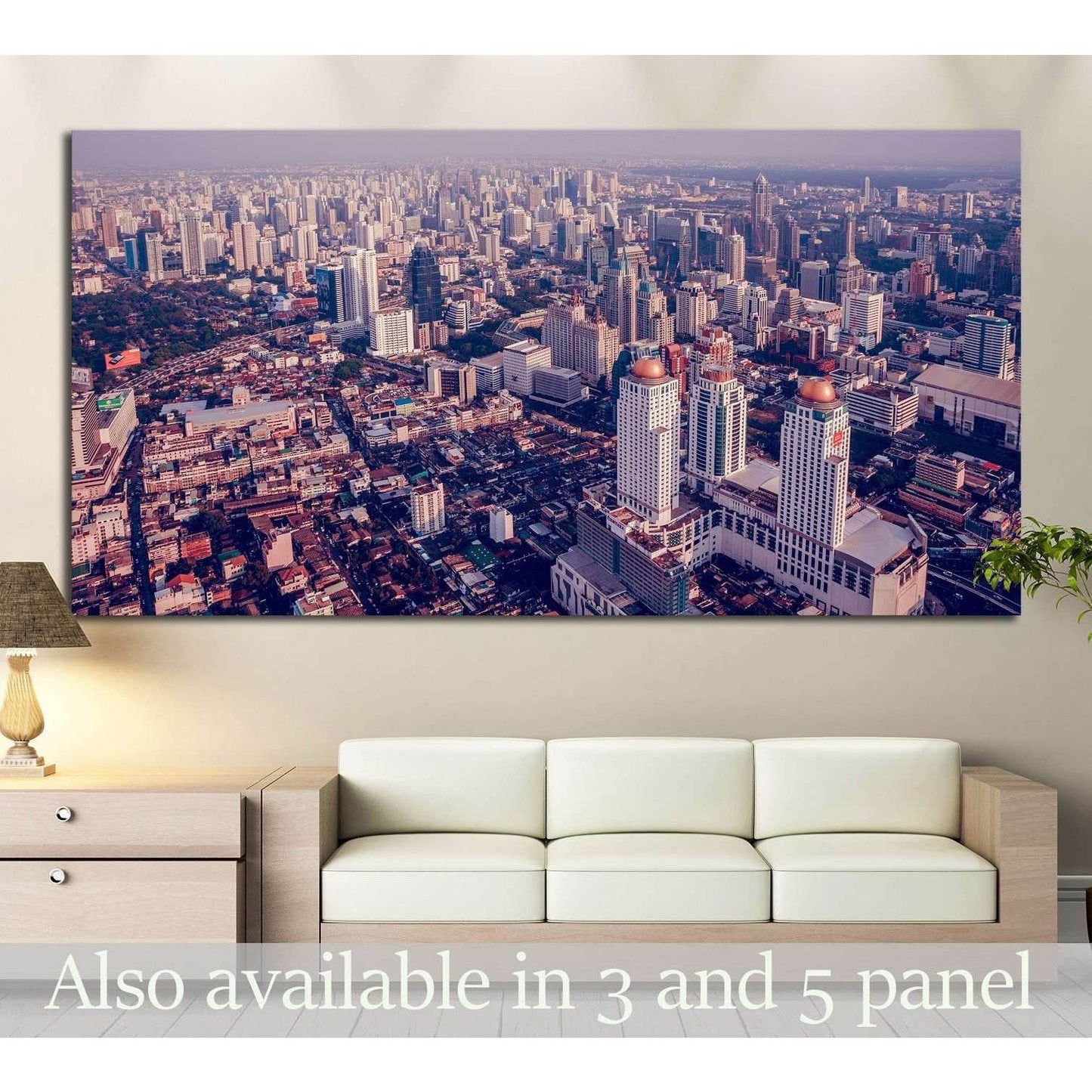 THAILAND BANGKOK №2195 Ready to Hang Canvas Print - Zellart Canvas Prints ALL_Products, s-2195