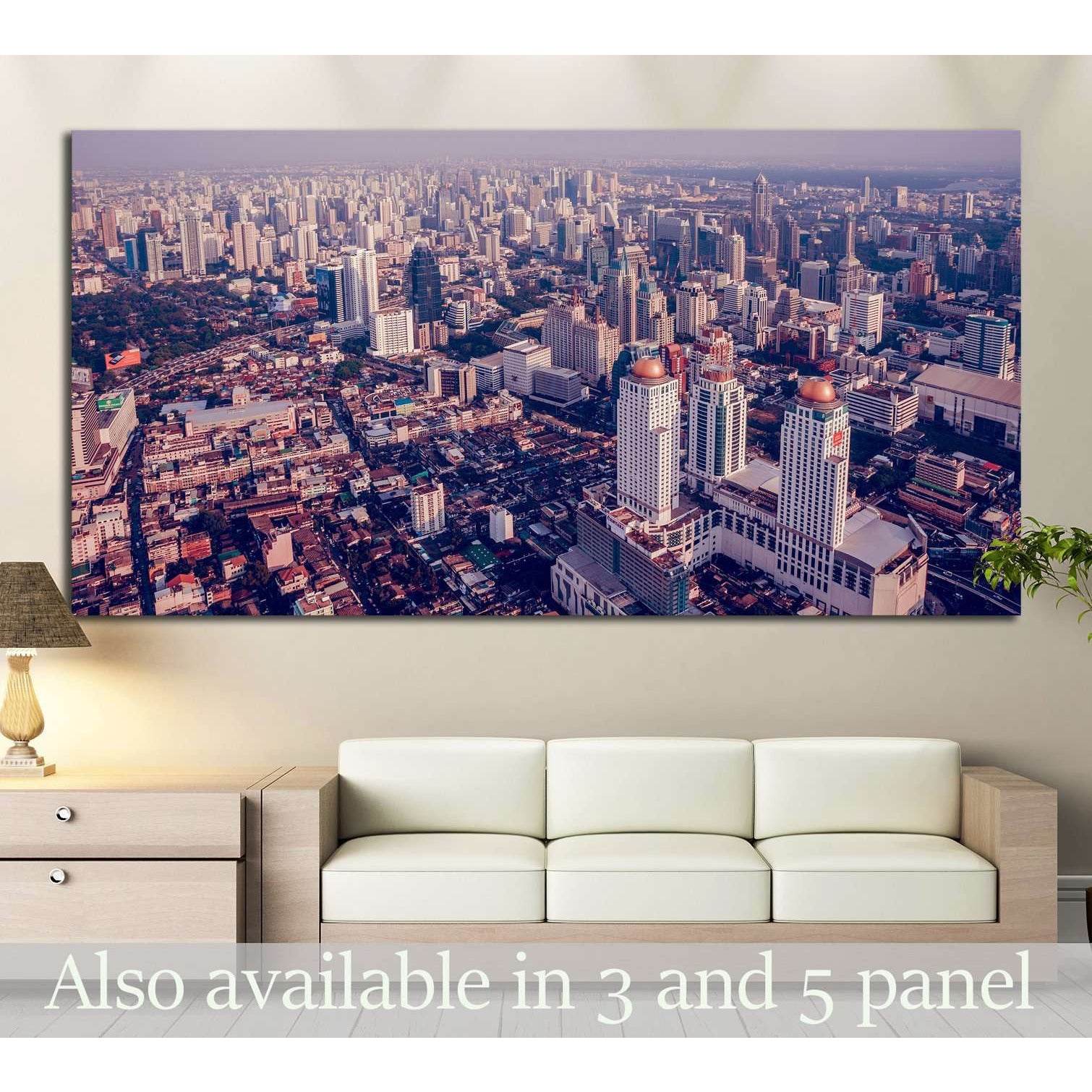 THAILAND BANGKOK №2195 Ready to Hang Canvas Print - Zellart Canvas Prints ALL_Products, s-2195