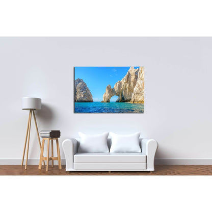 The arch point (El Arco) at Cabo San Lucas, Mexico №3076 Ready to Hang Canvas Print - Zellart Canvas Prints ALL_Products, s-3076