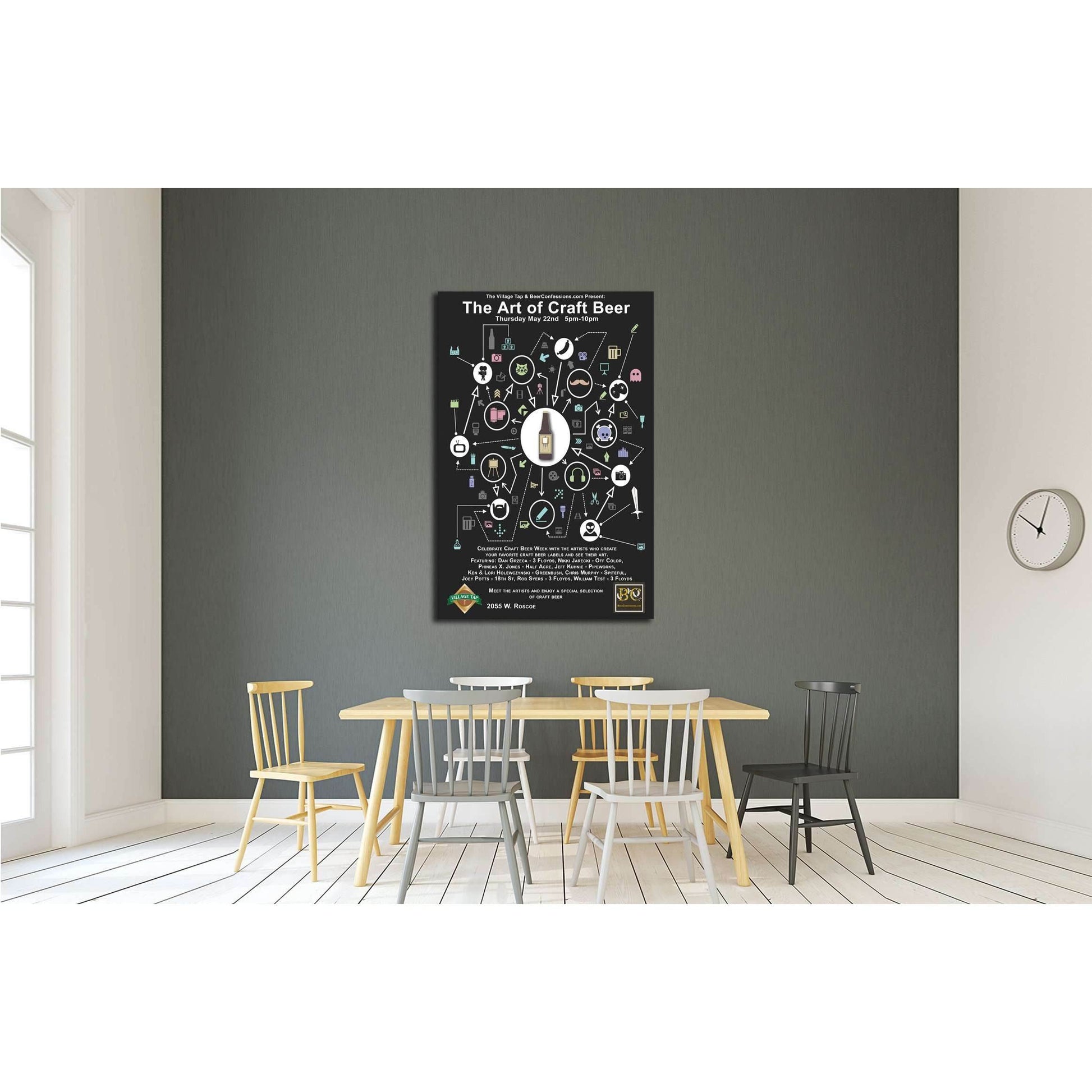 The Art of Craft Beer №3427 Ready to Hang Canvas PrintCanvas art arrives ready to hang, with hanging accessories included and no additional framing required. Every canvas print is hand-crafted, made on-demand at our workshop and expertly stretched around
