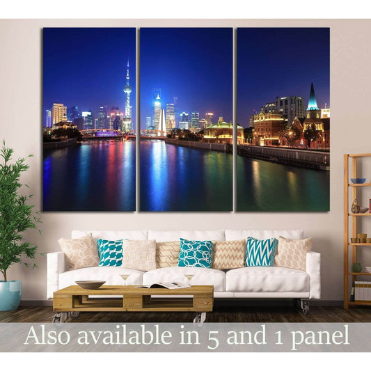 the beauty of shanghai №589 Ready to Hang Canvas Print - Zellart Canvas Prints ALL_Products, s-589
