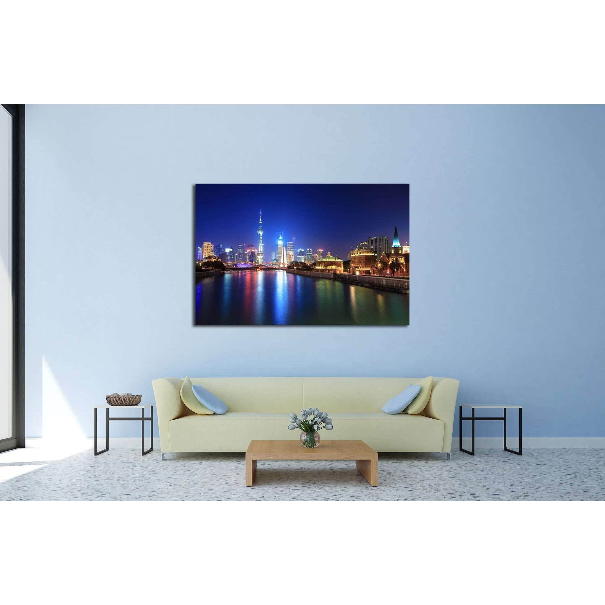 the beauty of shanghai №589 Ready to Hang Canvas Print
