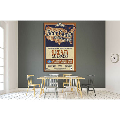 The Beer Camp №3481 Ready to Hang Canvas PrintCanvas art arrives ready to hang, with hanging accessories included and no additional framing required. Every canvas print is hand-crafted, made on-demand at our workshop and expertly stretched around 100% Nor