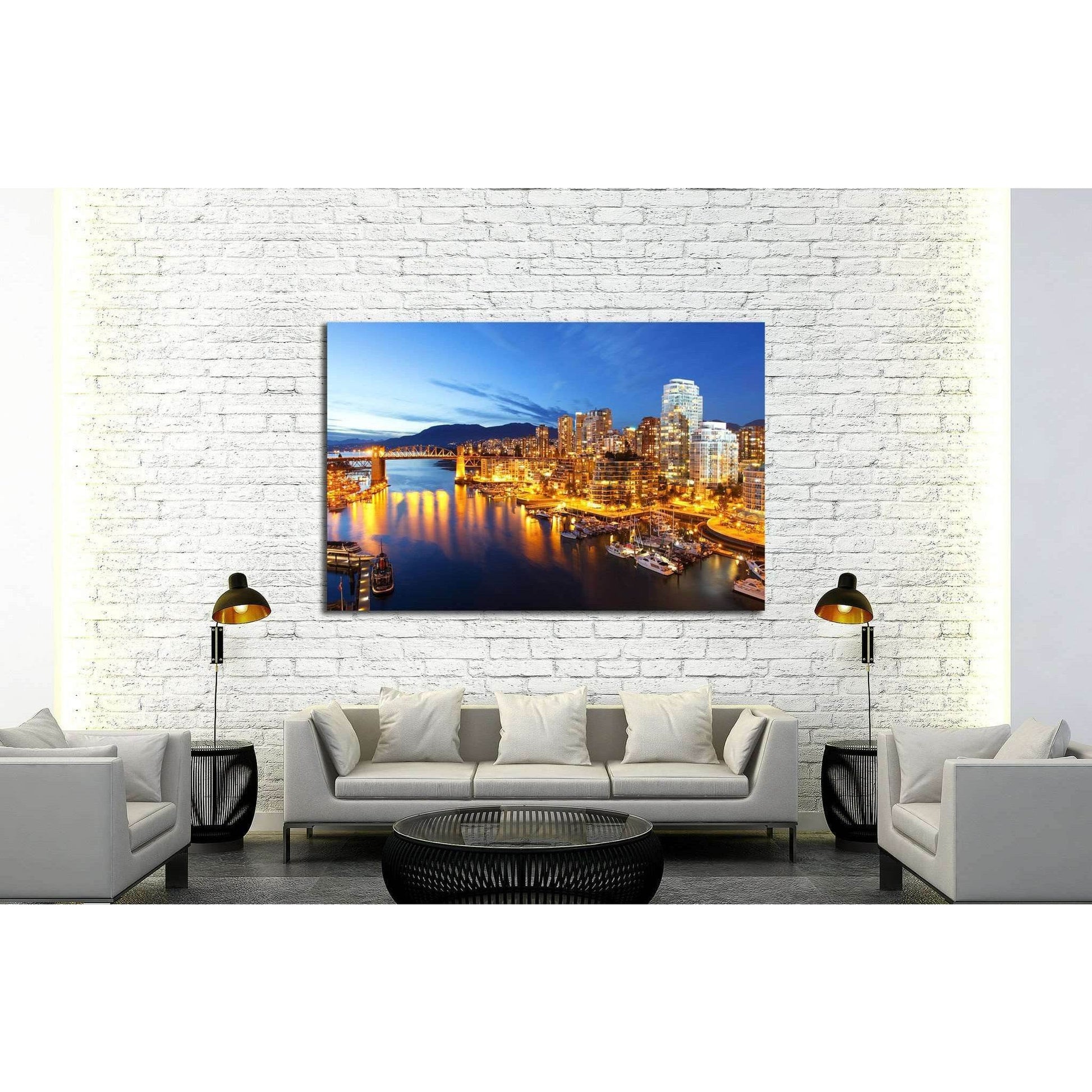 The city of Vancouver in Canada №2038 Ready to Hang Canvas PrintCanvas art arrives ready to hang, with hanging accessories included and no additional framing required. Every canvas print is hand-crafted, made on-demand at our workshop and expertly stretch
