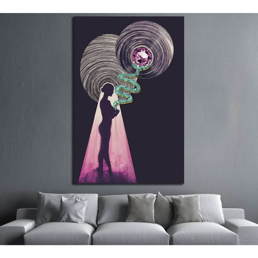 the conception (Eugenia Loli) №3408 Ready to Hang Canvas Print - Zellart Canvas Prints ALL_Products, s-3408